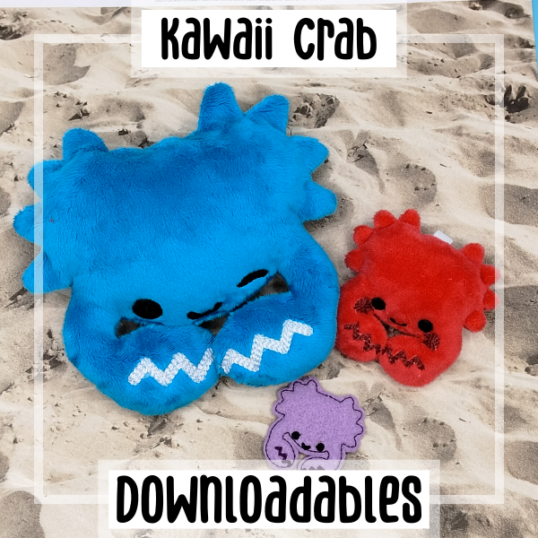 Kawaii Crab Design