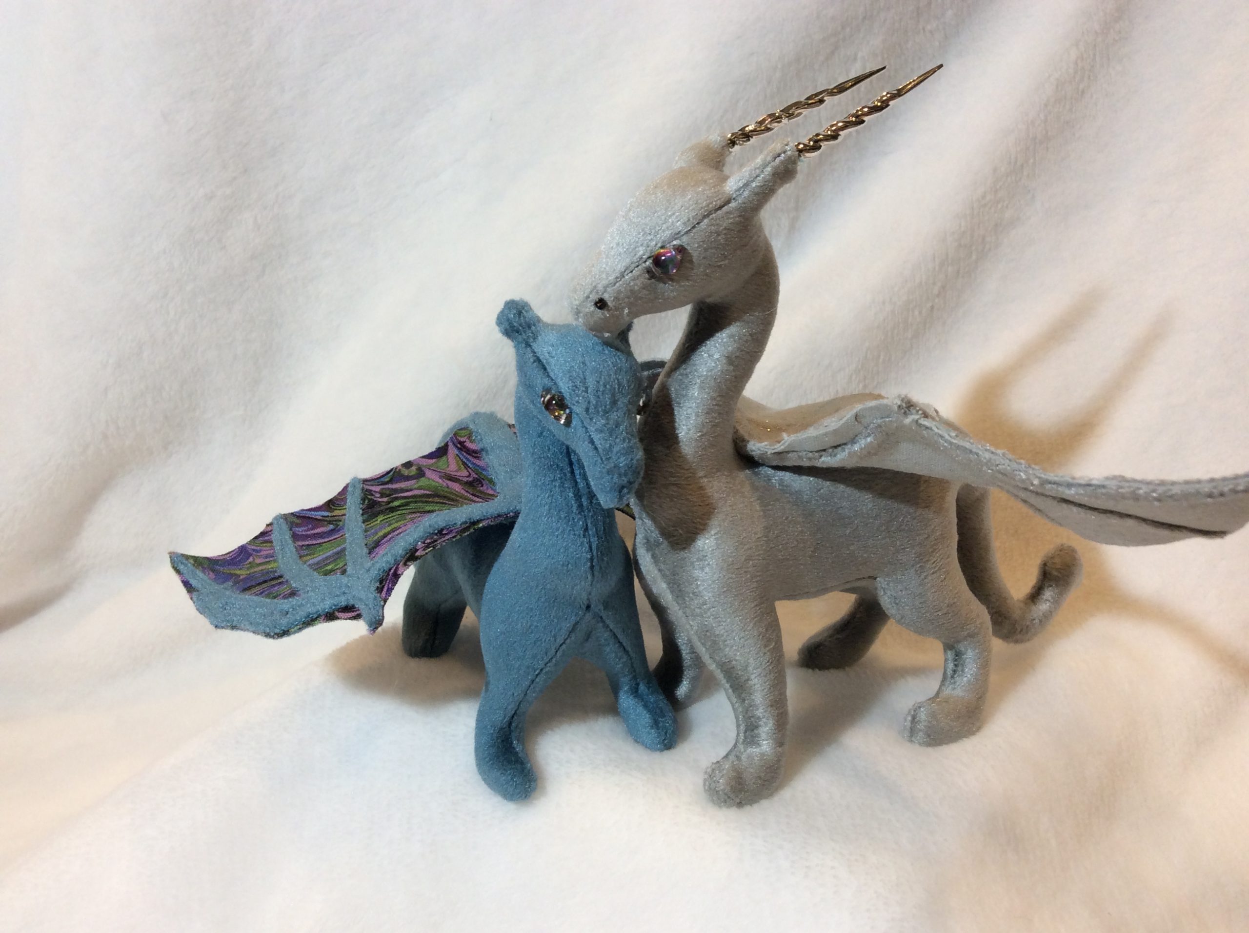 Little Blue Marble and Silver Sparkle dragons coming soon