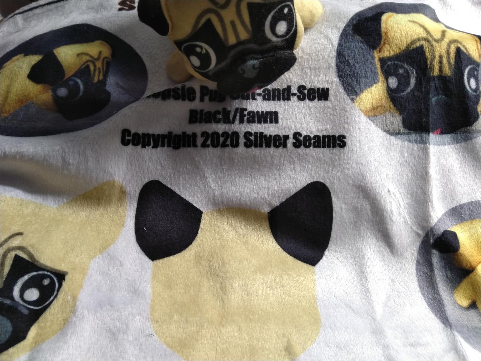 Cut-and-sew pug instructions