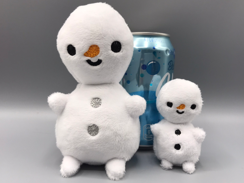 In-the-hoop 3d Snowfriend