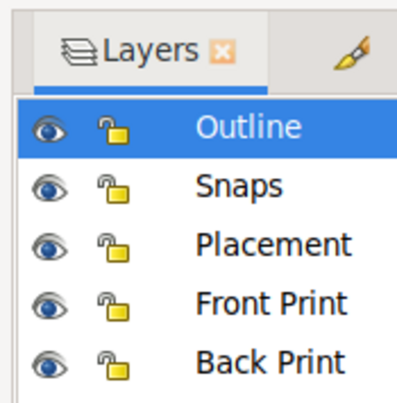 Inkscape layers