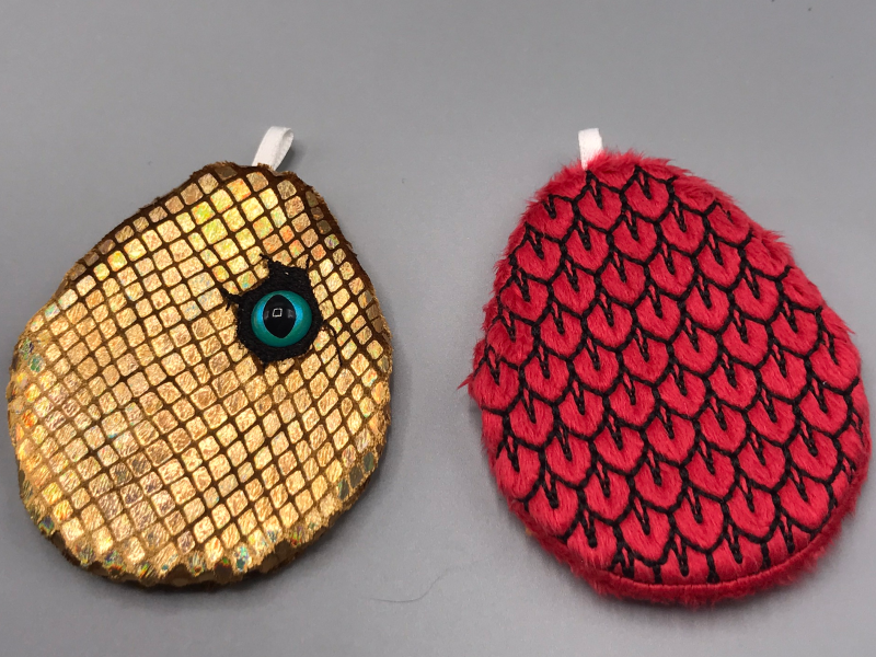 Dragon egg charms