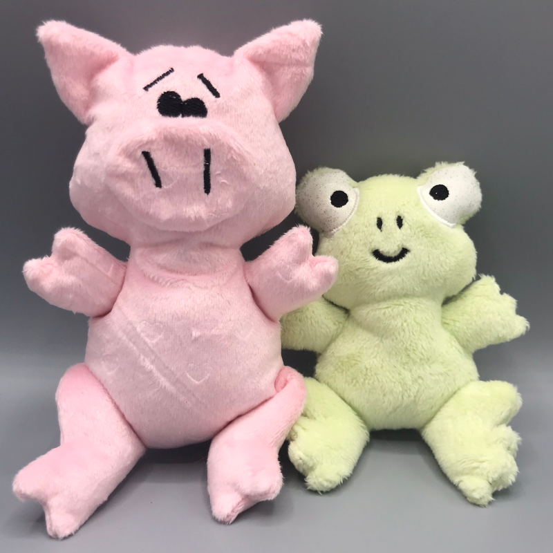 The 8" pig with a 5" frog