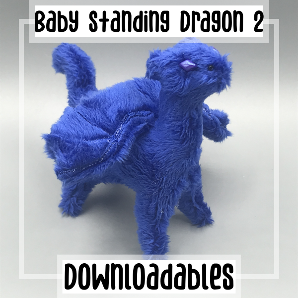 Baby Standing Dragon 2 Design