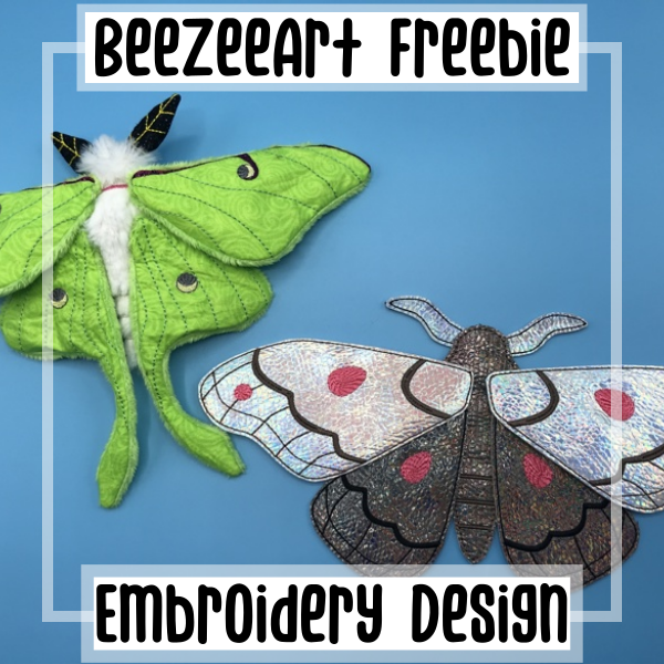 BeeZeeArt Moth Freebie