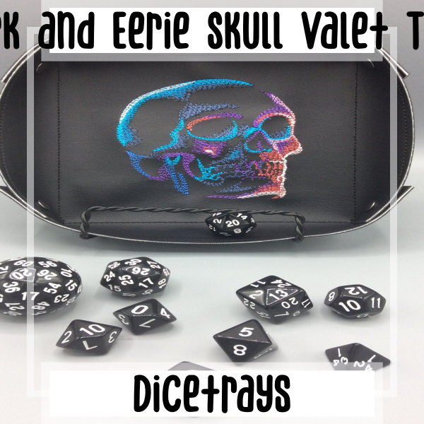 Dark and Eerie Skull Valet Tray