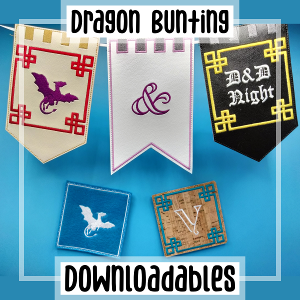 Dragon Bunting Designs