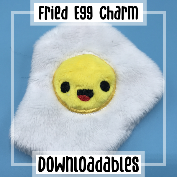 Fried Egg Charm Design