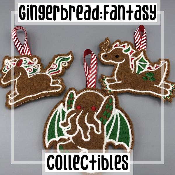 Gingerbread Ornament - Fantasy