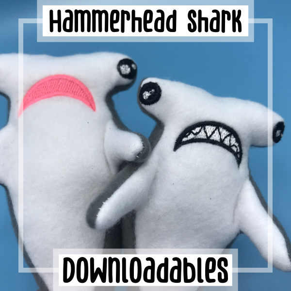 Hammerhead Shark Plushie Design