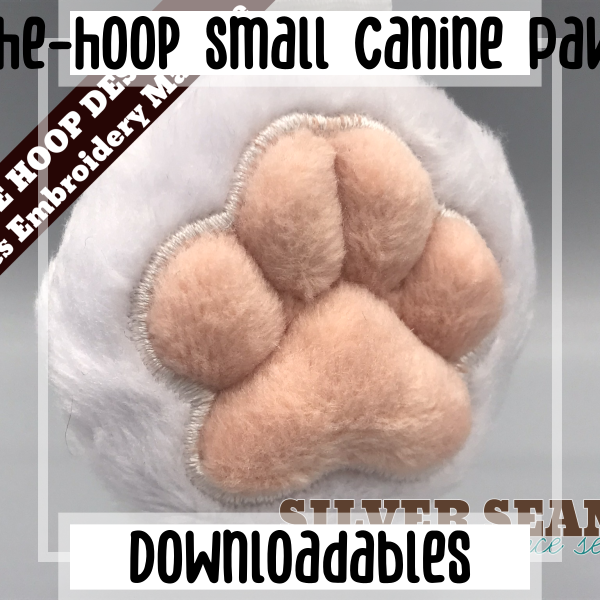 In-the-hoop Small Canine Pawpad