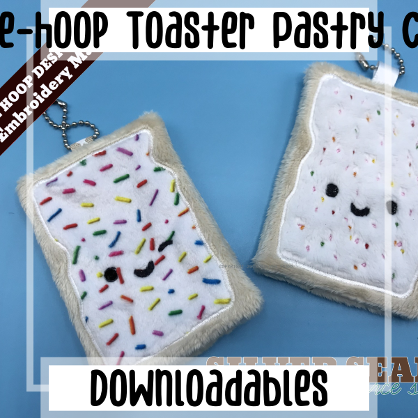 In-the-hoop Toaster Pastry Charm