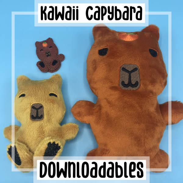 Kawaii Capybara Charm Design