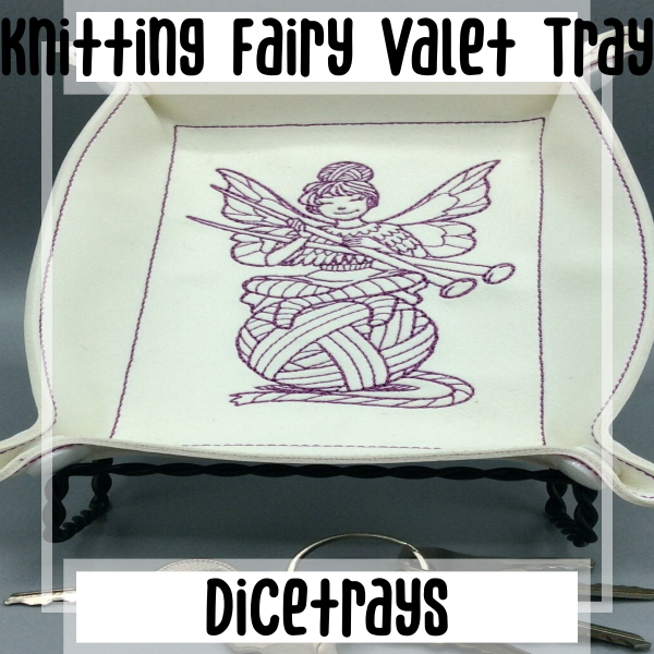 Knitting Fairy Valet Tray