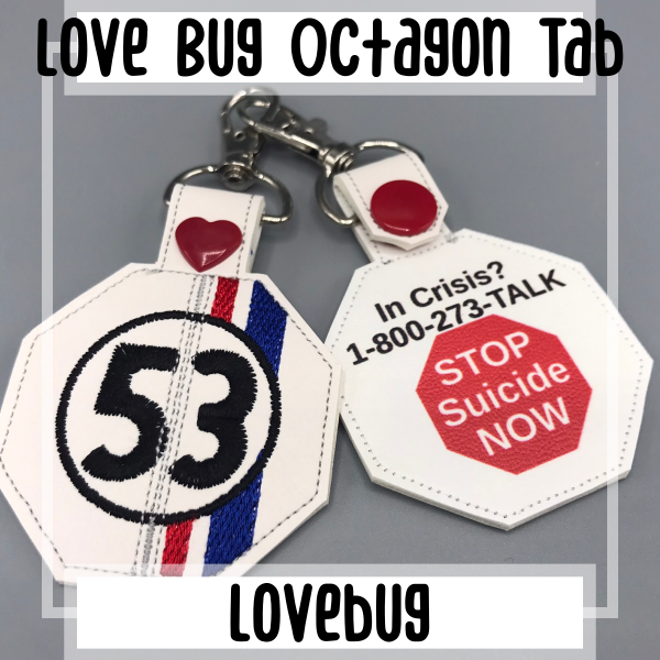Love Bug Octagon Tab