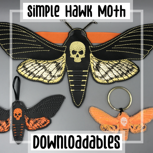 Simple Hawk Moth Design