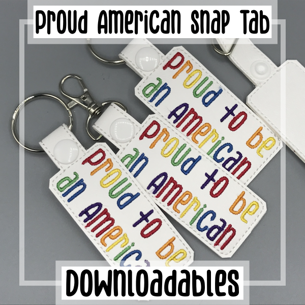 Proud American Snap Tab Design