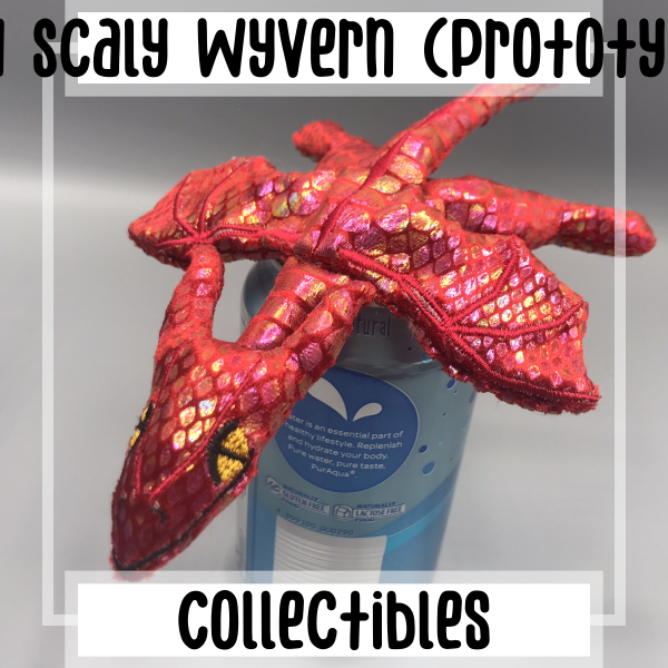 Red Scaly Wyvern (Prototype)