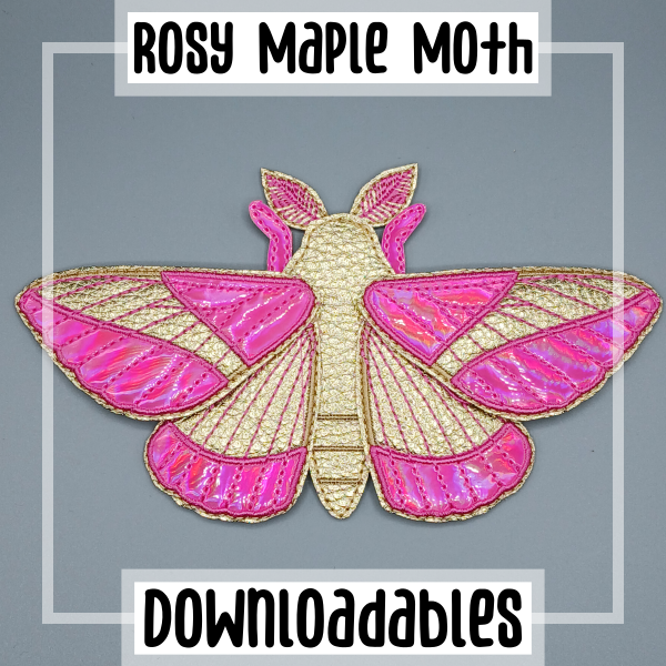 Rosy Maple Moth In-the-Hoop