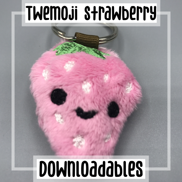 Strawberry Emoji Design