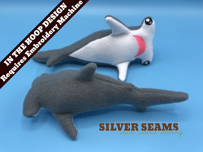 Shop image for the Hammerhead Shark plushie design.
