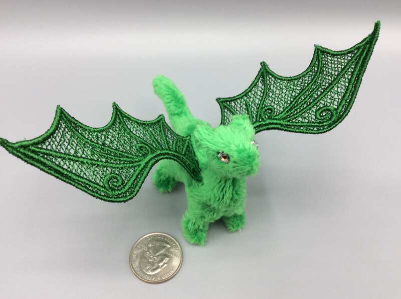 Tiny Lace Wing Dragon - 3