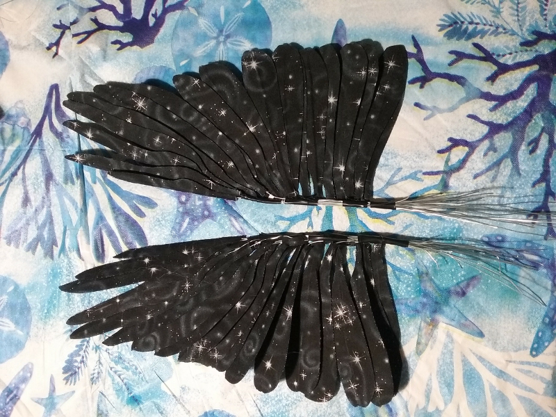 Work-in-progress pegasus wings