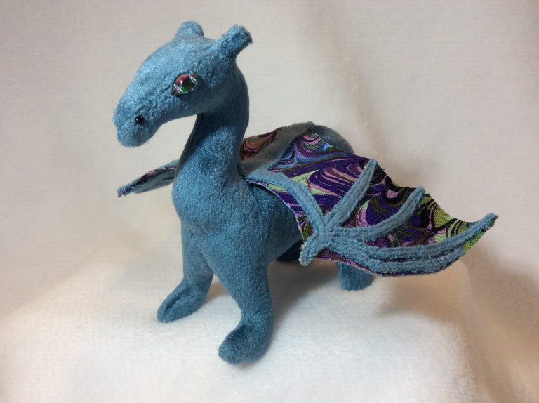 Standing Dragon #4 – Little Blue Marble