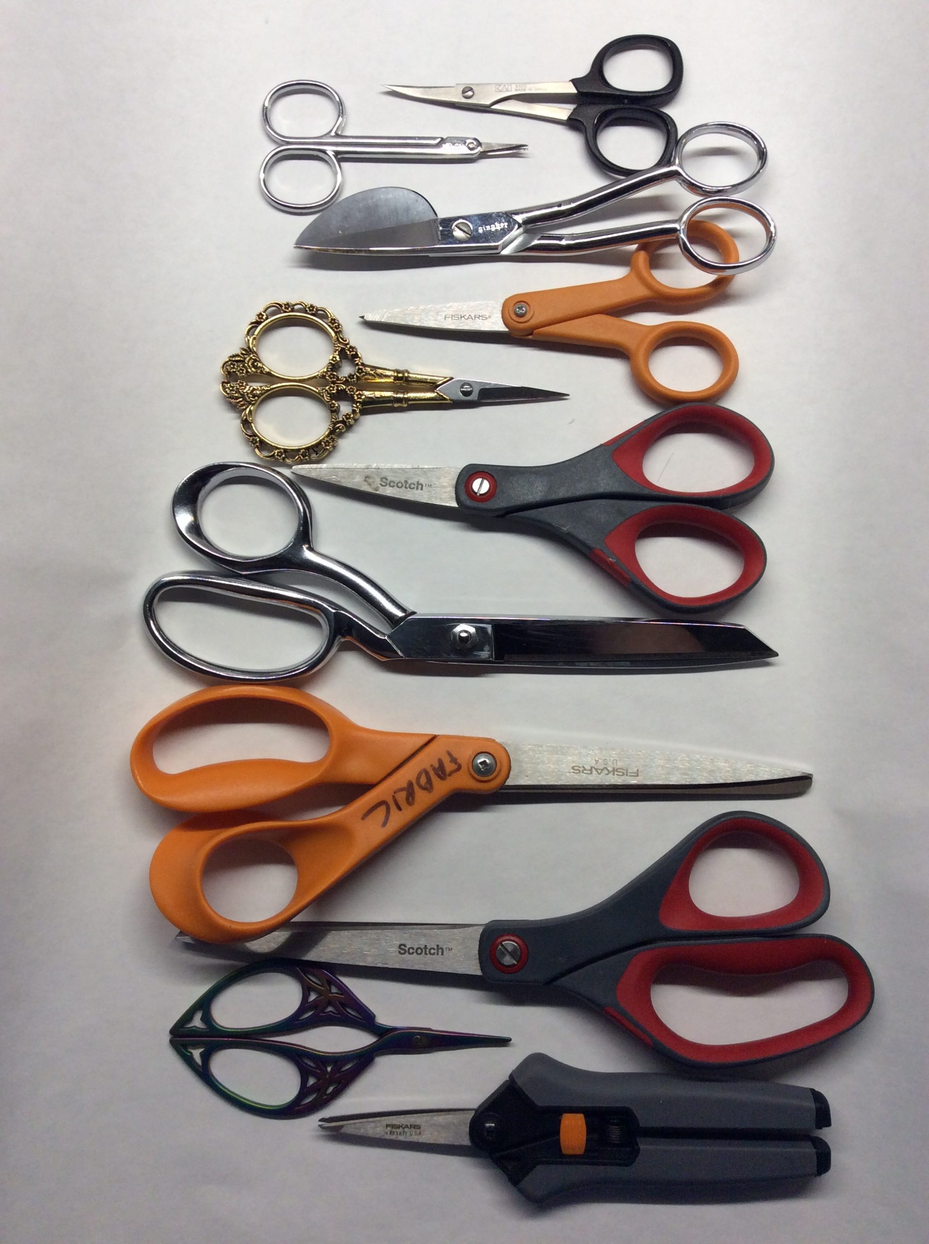 Scissors from my worktable
