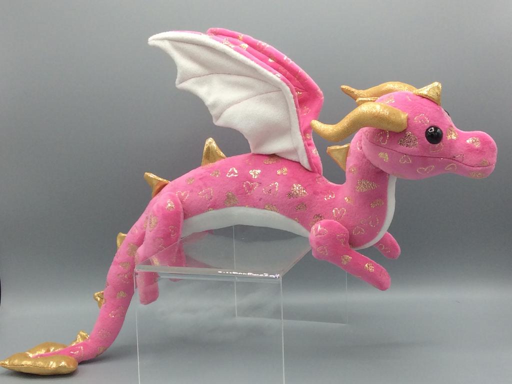 shoulder dragon plush