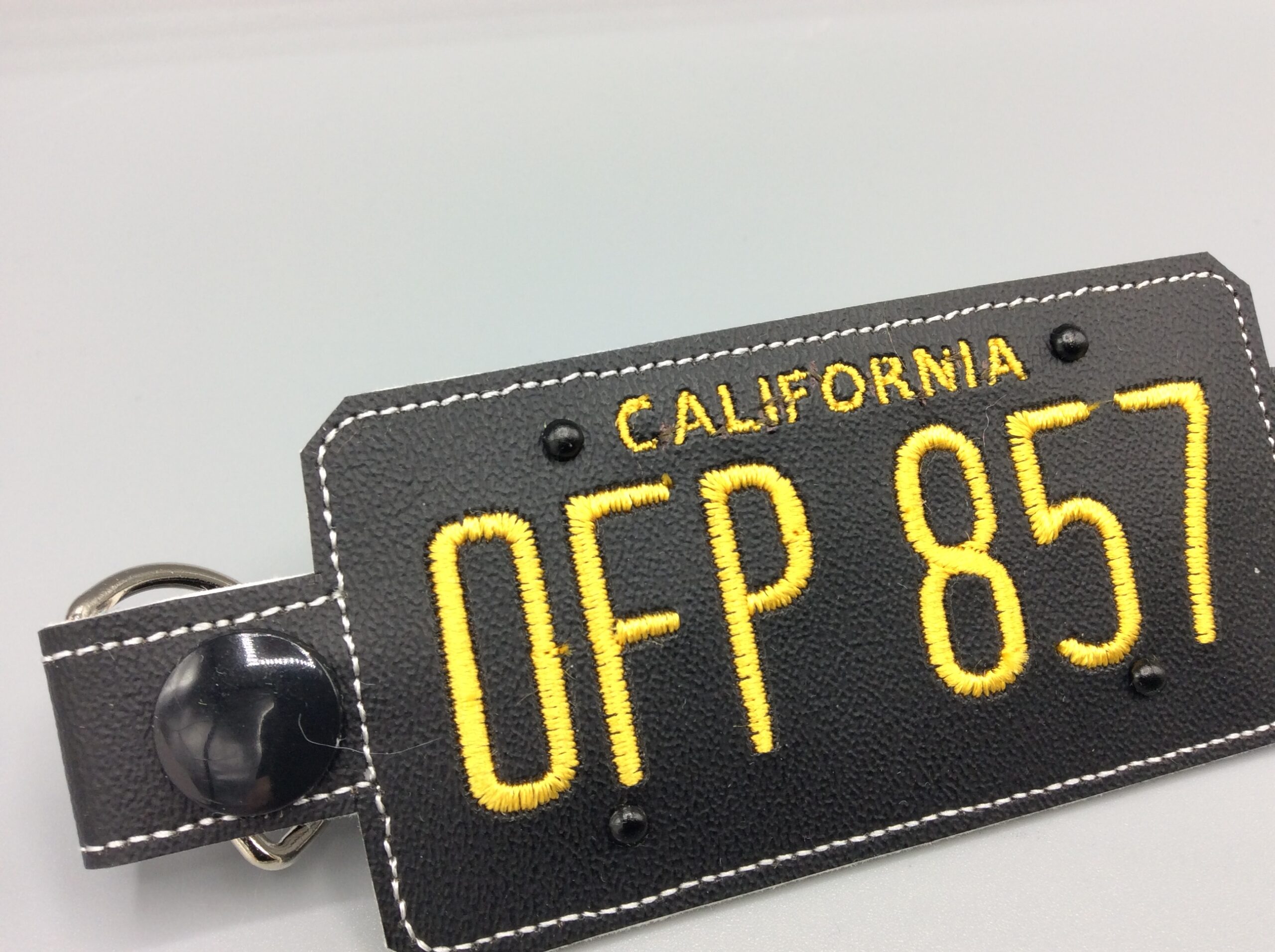 Friday Freebie: Love Bug License Plate Snap Tab