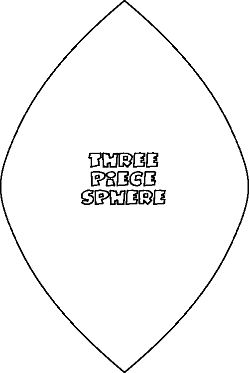 sphere template printable